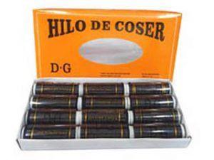HILO DE COSER X12 NEGRO CX120