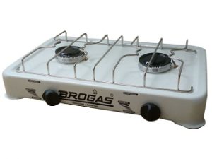 BROGAS ANAFE 2 HORNALLAS GAS ENVASADO CX6