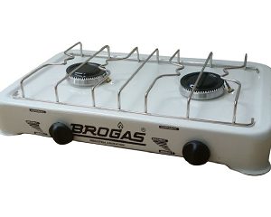 BROGAS ANAFE 2 HORNALLAS GAS ENVASADO CX6