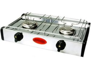 BROGAS ANAFE ACERO INOX.2 HOR.GAS ENVASA CX6