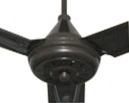 VENTILADOR TECHO 117.5CM NEGRO 5 PLALAS