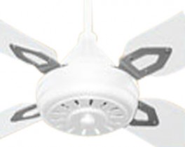 BARBERO VENTILADOR PALA MAD.115CM BLANCO