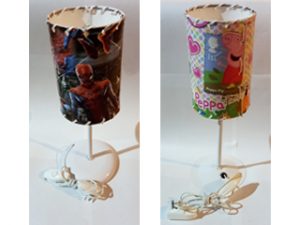 VELADOR HIERRO TUBO C/PANT.CX2