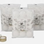 ILUMINAR VELA DE NOCHE X12 BLANCA C/VASO BX6000