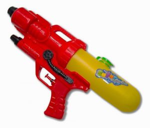 PISTOLA LANZA AGUA WATER GUN 35CM CX96