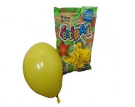 FESTIBALL GLOBO 10"X50U.AMARILLO CX40