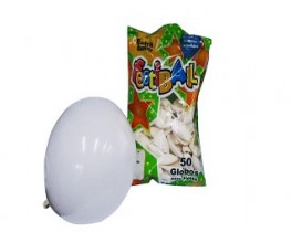 FESTIBALL GLOBO 10"X50U.BLANCO CX40