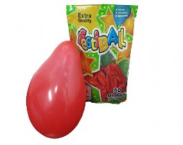 FESTIBALL GLOBO 10"X50U.ROJO CX40