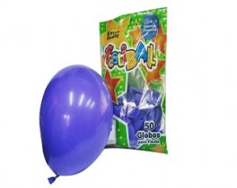 FESTIBALL GLOBO 10"X50U.VIOLETA CX40