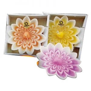 ILUMINAR VELA FLOTANTE FLOR GIGANTE 20CM