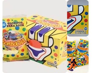 BOMBUCHA GLOBITOS BOLSAX100U.EXIBID.X24