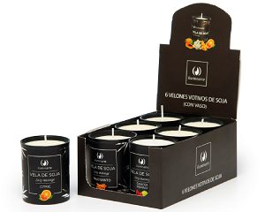 ILUMINAR VELON DE SOJA VOTIVA 6X5CM CX6
