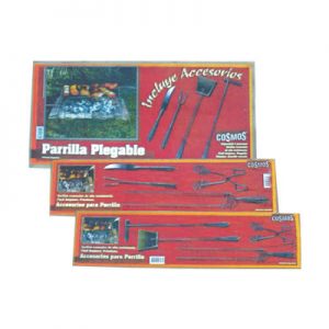 COSMOS JUEGO ASADOR(4 PIEZAS)307