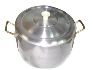 ALMANDOZ OLLA BOMBE BRONCE 24 CM C/ASAS