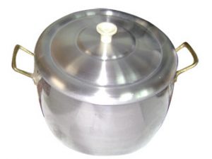 ALMANDOZ OLLA BOMBE BRONCE 26 CM C/ASAS