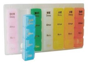 DESES PLAST PASTILLERO SEMANAL 4 DOSIS  CX24