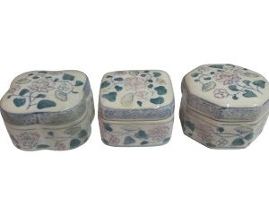 ALHAJERO PORCELANA 6CM DECORADO 3 MODELO