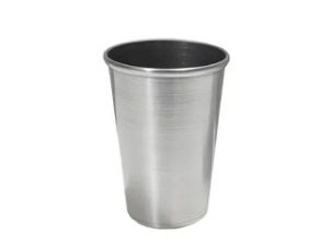 CRYSTAL ROCK VASO ACERO INOX.500 ML. CX36
