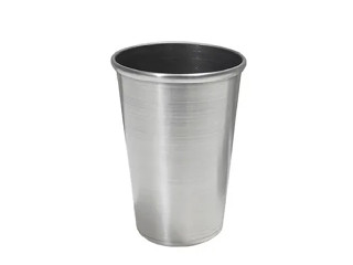 CRYSTAL ROCK VASO ACERO INOX.500 ML. CX36