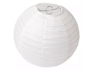 PANTALLA BLANCA 40CM
