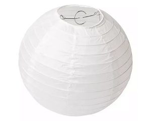 PANTALLA BLANCA 40CM