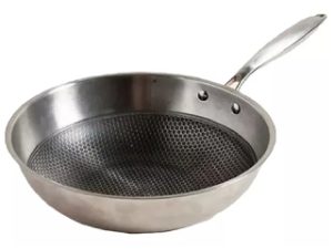 HUDSON ACERO INOX. WOK ANTIADHEREN 30CM CX4