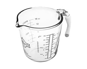 PREPWARE JARRA MEDIDORA 500ML.VIDRIO CX6