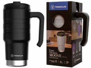 TERMOLAR JARRO TERMICO 590 ML.NEGRO CX4