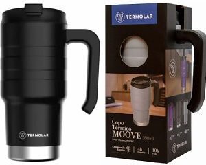 TERMOLAR JARRO TERMICO 590 ML.NEGRO CX4
