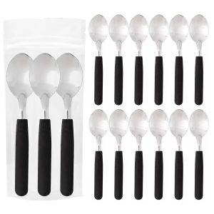 CAROL M/NEGRO CUCHARA MESA BX12