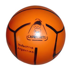 CAPRICHITO PELOTA NARANJA 22CM(P0100)BX6