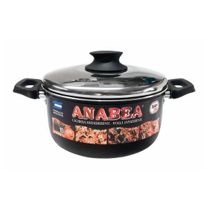 ANABEA TEFLON CACEROLA 24CM 5,00LTS.T/A