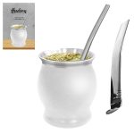HUDSON SET MATE ACERO C/BOMB.COPA BLANCO CX6