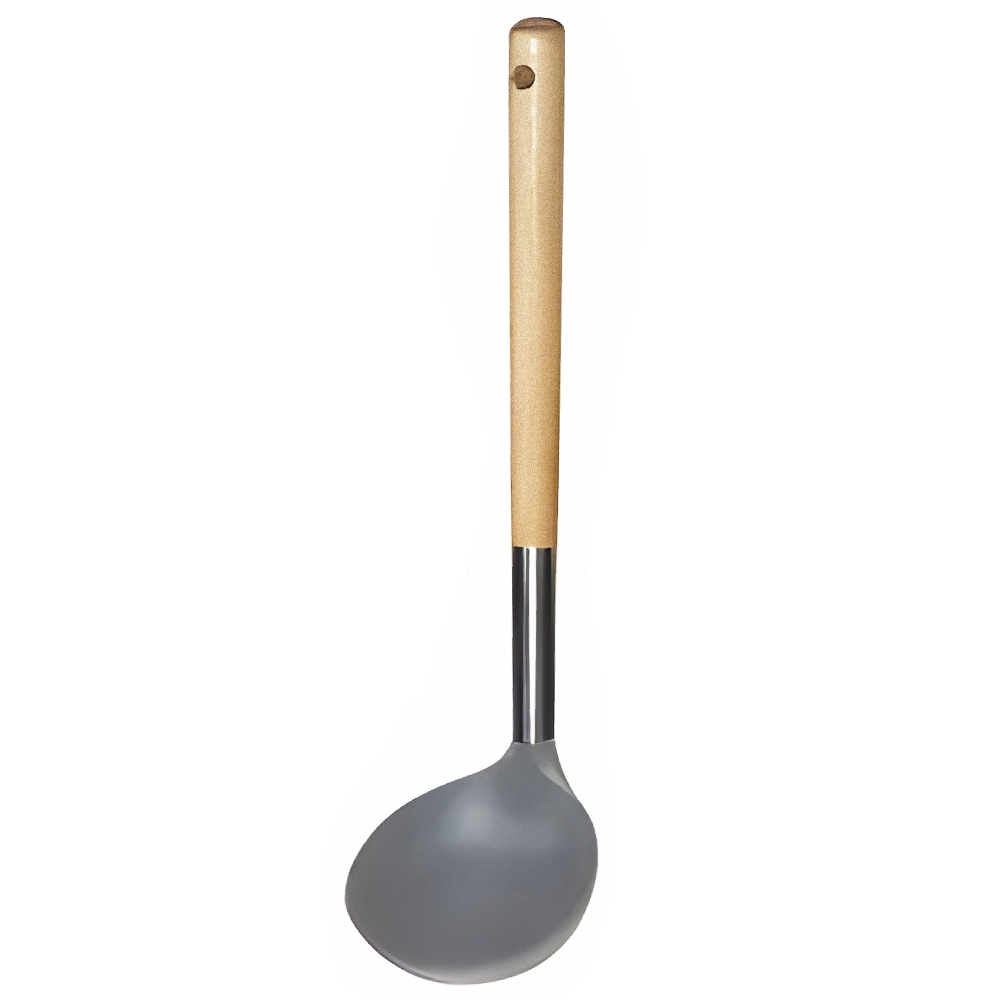 Cucharón Vogue L669 - 40.6 Cm Acero Inoxidable, Con Gancho Para Colgar | Ideal Para Cocinas Profesionales Y Hogareñas