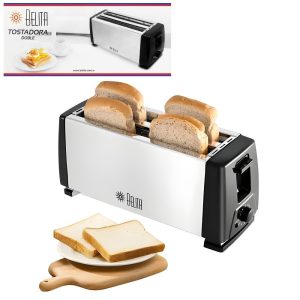 BELITA TOSTADORA DOBLE 4 REBANADAS CX12