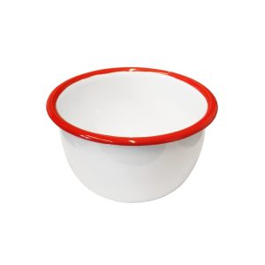 COOL BOWL ENLOZ.BLANCO Ø12X6CM ALTO PACKX12