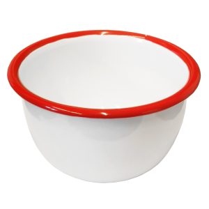 COOL BOWL ENLOZ.BLANCO Ø18X9CM ALTO PACKX12