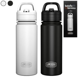 LUMILAGRO BOTELLA TERMICA PICO REBATIBLE 530ML CX6