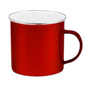 COOL JARRO ENLOZADO 14CM ROJO PACKX6
