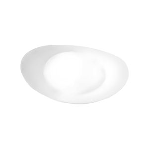 OPALINA BLANCA OVAL PLATO POSTRE 21,5CM CX48