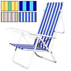 SOL REPOSERA PLAYA RAFIA 4POS.CAÑO 3/4  CX2