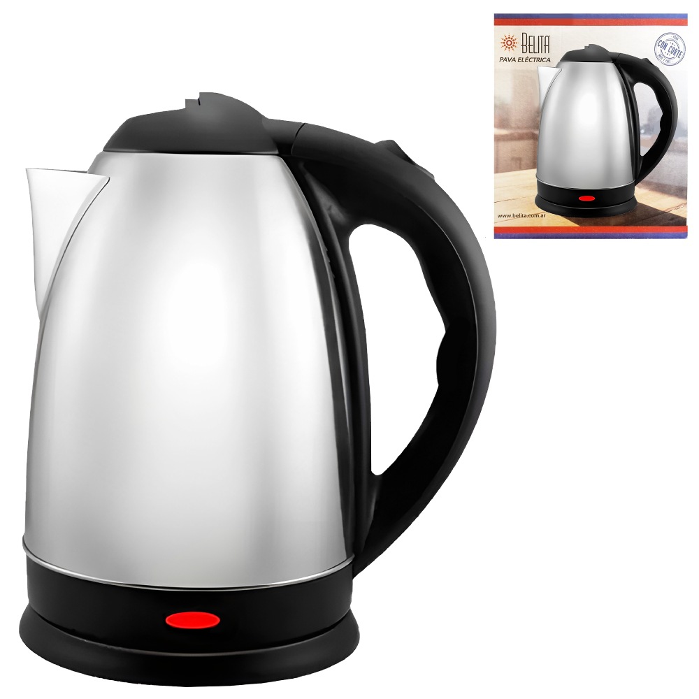 BELITA PAVA ELECTRICA ACERO INOX.1.8L. CX8