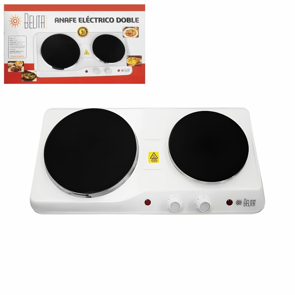 BELITA ANAFE ELECTRICO 2 HORNALLAS 2100W CX5