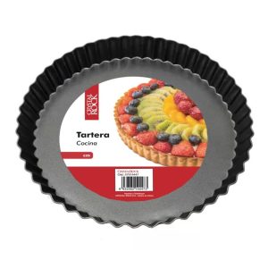 CRYSTAL R.TARTERA ONDULANTE 28X3CM TEFLO