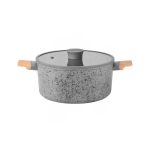 HUDSON FORJADO CACEROLA 20CM M/MADERA CX4