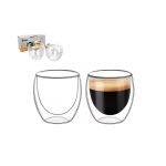 HUDSON SET 2 VASOS DOBLE PARED 80ML CX24