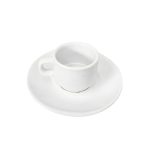 TAZA CAFE C/PLATO PORCELANA