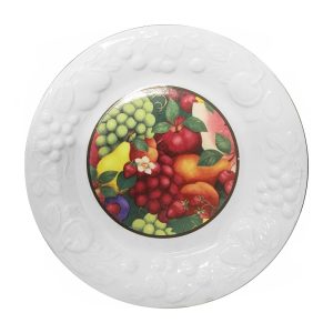 PLATO DEC.COCINA 27CM CERAMICA