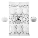 ILUMINAR VELA DE NOCHE X12 BLANCA C/VASO CX600